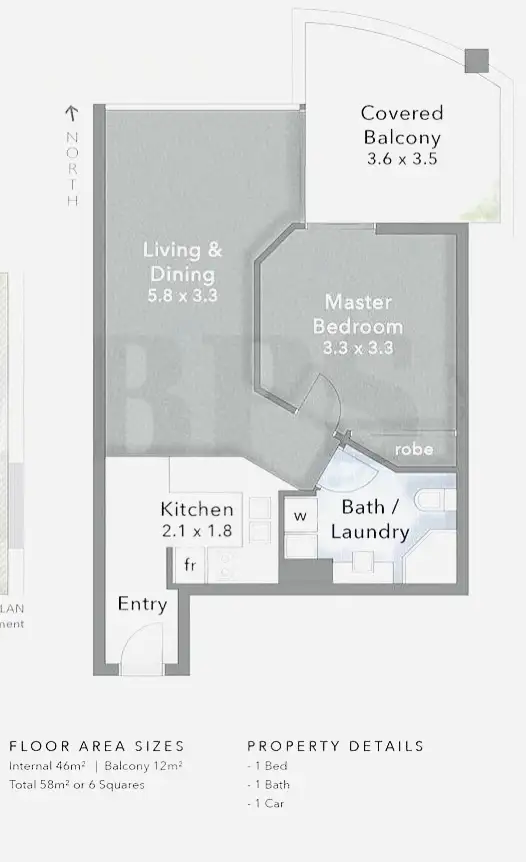 Floorplan of Homely unit listing, Address available on request