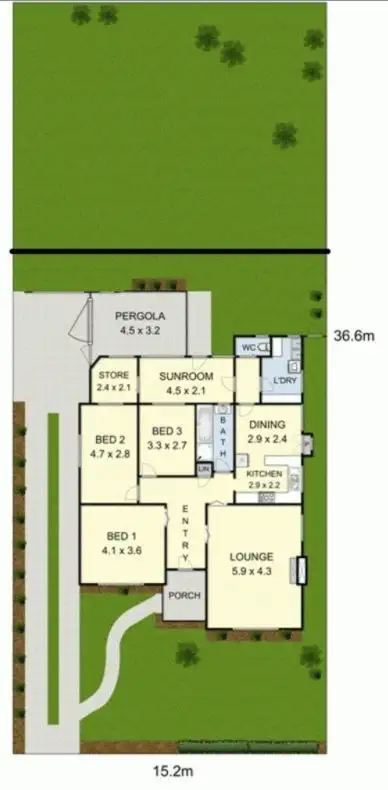 Floorplan of Homely house listing, 31 Charlotte Street, Newport VIC 3015