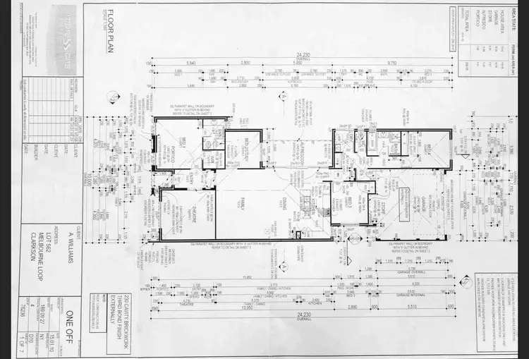Floorplan of Homely house listing, 39 Melbourne Loop, Clarkson WA 6030
