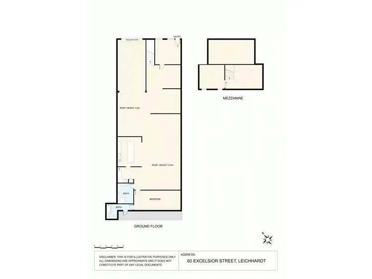 Floorplan of Homely house listing, 60 Excelsior Street, Leichhardt NSW 2040