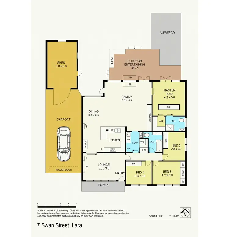 Floorplan of Homely house listing, 7 Swan Street, Lara VIC 3212
