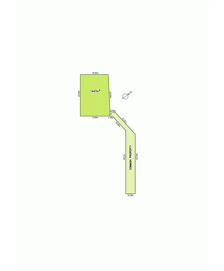 Floorplan of Homely land listing, 2/3478 Frankston-Flinders Road, Merricks VIC 3916