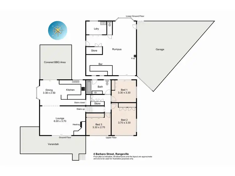 Floorplan of Homely house listing, 4 Barbara Street, Rangeville QLD 4350