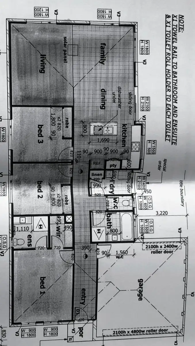 Floorplan of Homely house listing, 35 CROMARTY CIRCUIT, Darley VIC 3340