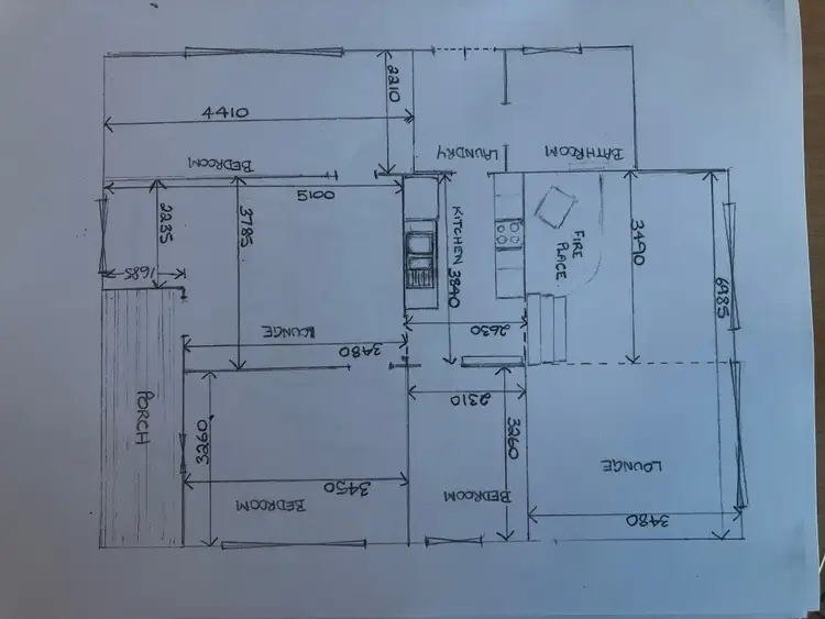 Floorplan of Homely house listing, 112E JAMIESON STREET, Walcha NSW 2354