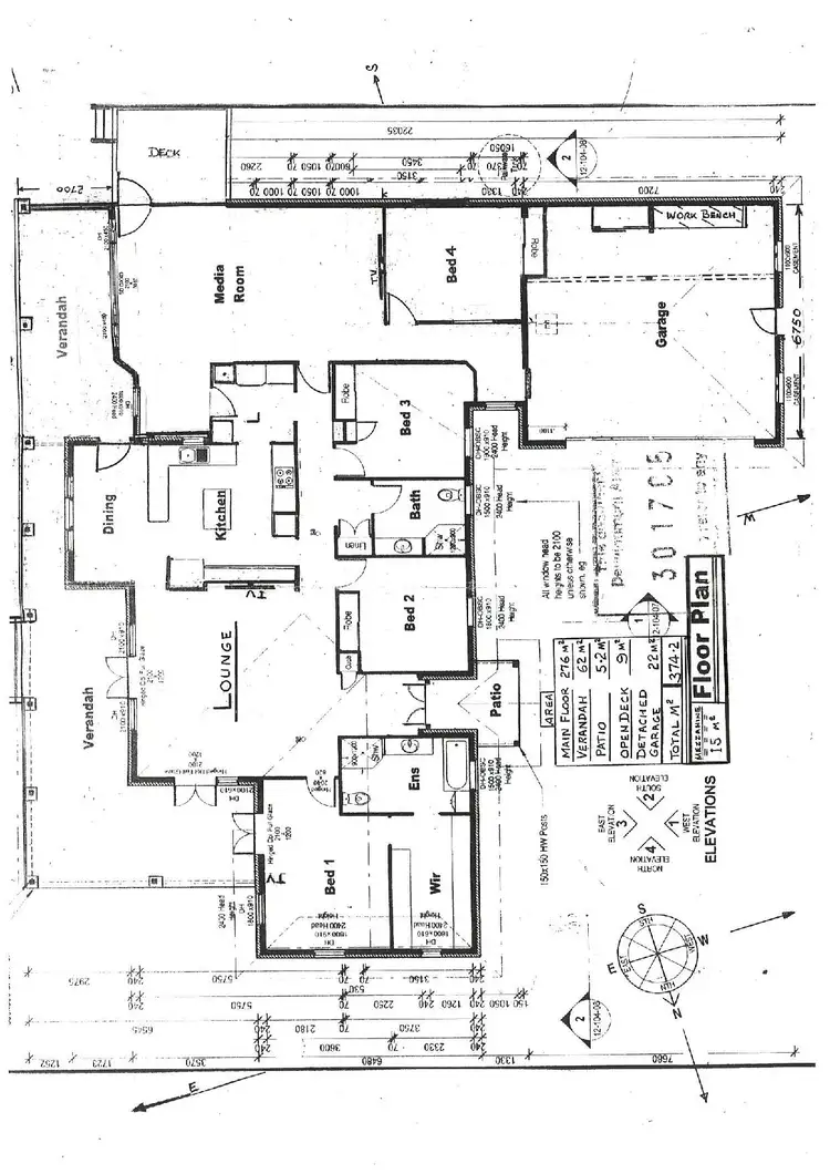 Floorplan of Homely house listing, 3 ROSEWOOD PLACE, Bundaberg North QLD 4670