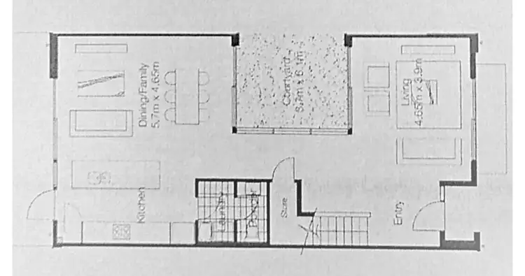 Floorplan of Homely townhouse listing, 16 CASSOWARY CRESCENT, Coodanup WA 6210