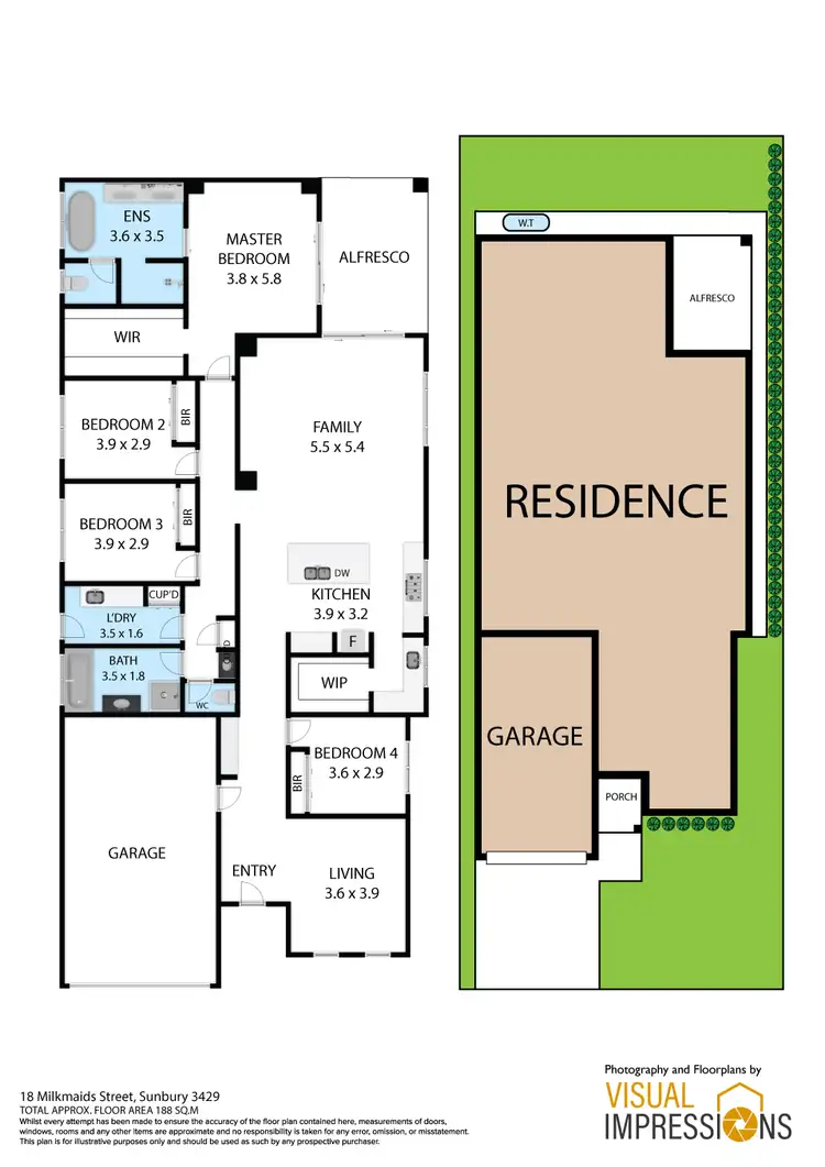 Floorplan of Homely house listing, 18 MILKMAIDS STREET, Sunbury VIC 3429