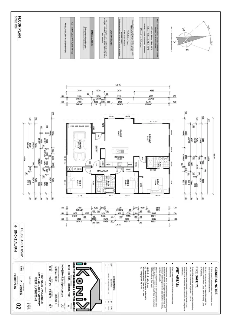 Floorplan of Homely villa listing, 8 HILL VIEW WAY, West Ulverstone TAS 7315