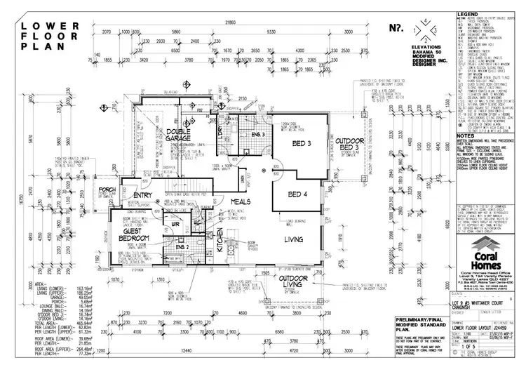 Floorplan of Homely house listing, 5 WHITTAKER COURT, Craignish QLD 4655