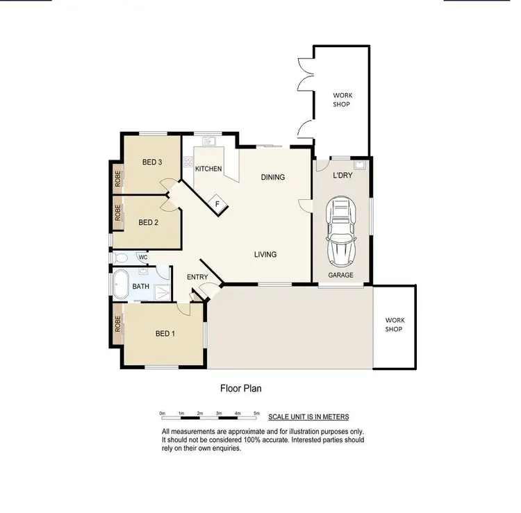 Floorplan of Homely house listing, 22 HOUDINI TERRACE, Edens Landing QLD 4207