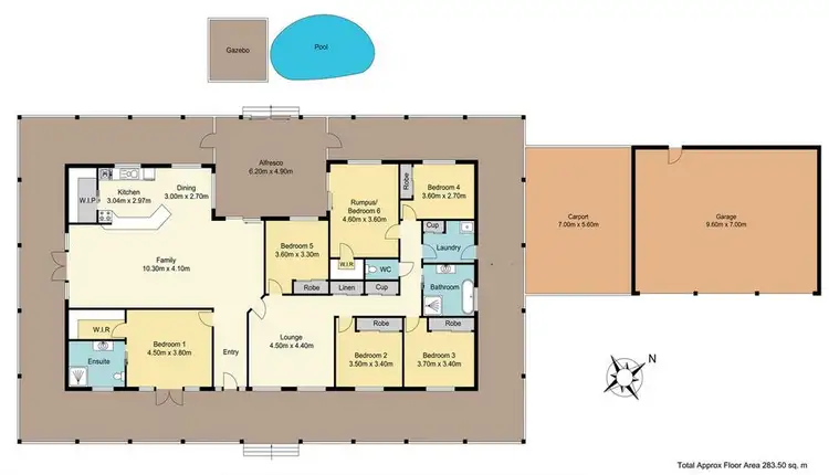 Floorplan of Homely house listing, 14 FOREST OAK ROAD, King Creek NSW 2446