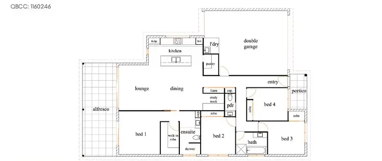Floorplan of Homely house listing, Lot 17 Chester Crescent, Andergrove QLD 4740