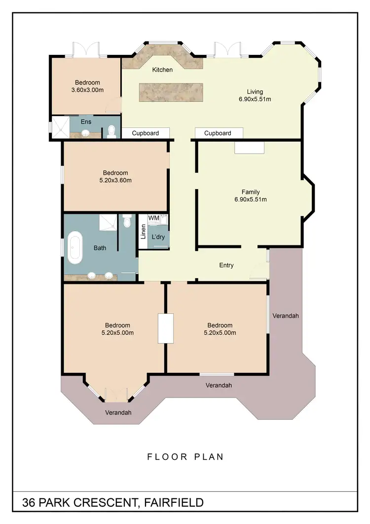Floorplan of Homely house listing, Address available on request