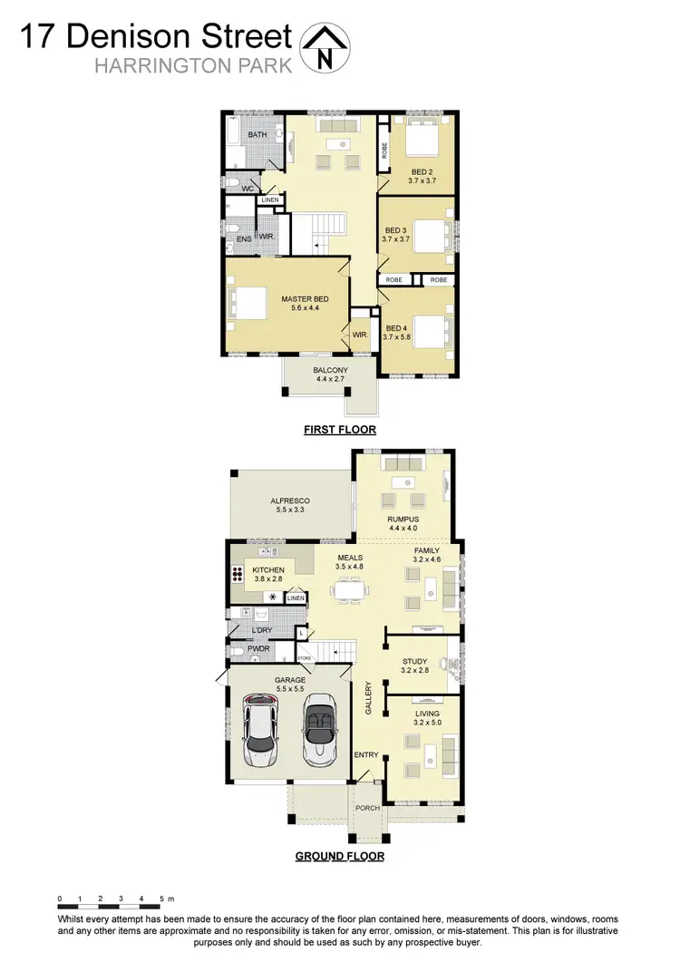 Floorplan of Homely house listing, 17 DENISON STREET, Harrington Park NSW 2567