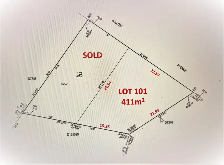 Floorplan of Homely land listing, 9 WILLOW AVENUE, Salisbury East SA 5109