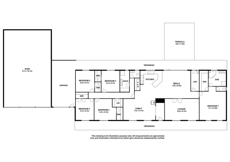 Floorplan of Homely house listing, 16 ADMELLA DRIVE, Beachport SA 5280