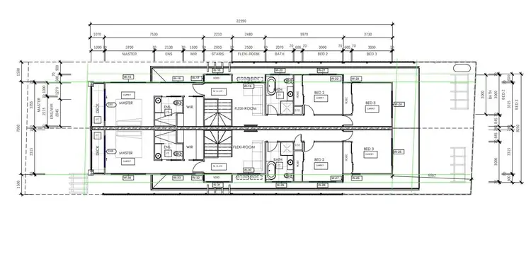 Floorplan of Homely house listing, 1/53a Nautilus Way, Kingscliff NSW 2487