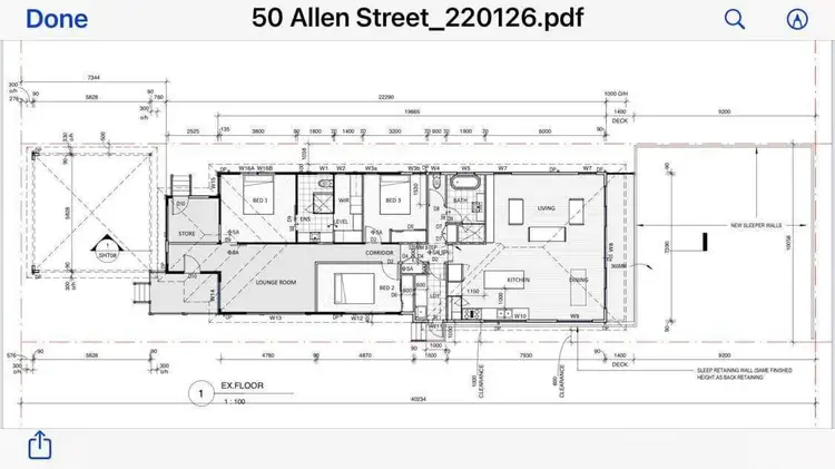 Floorplan of Homely house listing, 50 ALLEN STREET, Wynnum QLD 4178