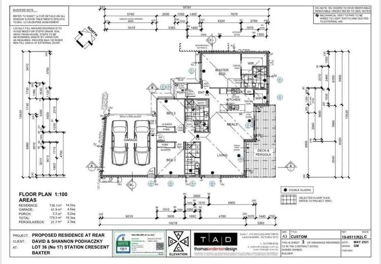 Floorplan of Homely land listing, 17A STATION CRESCENT, Baxter VIC 3911