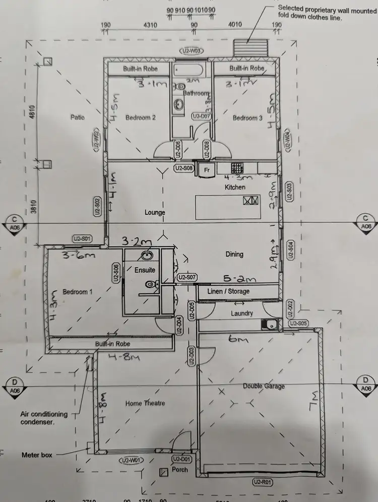 Floorplan of Homely house listing, APARTMENT 2/1 WERLATYE COURT, Mount Johns NT 874