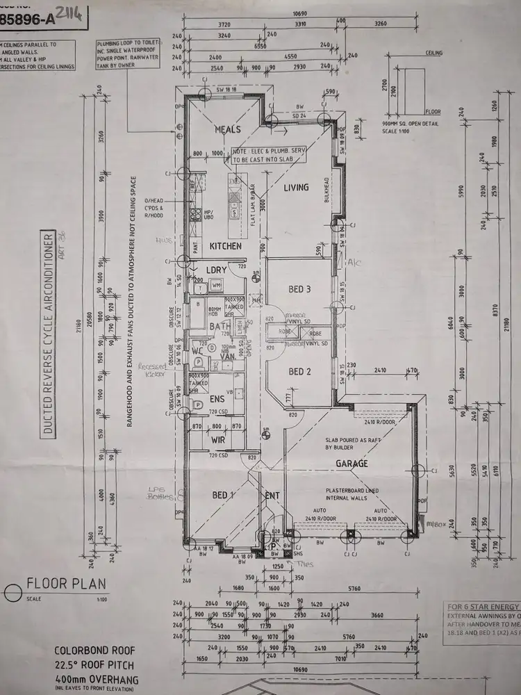 Floorplan of Homely house listing, 18 KLINGBERG DRIVE, Port Augusta SA 5700