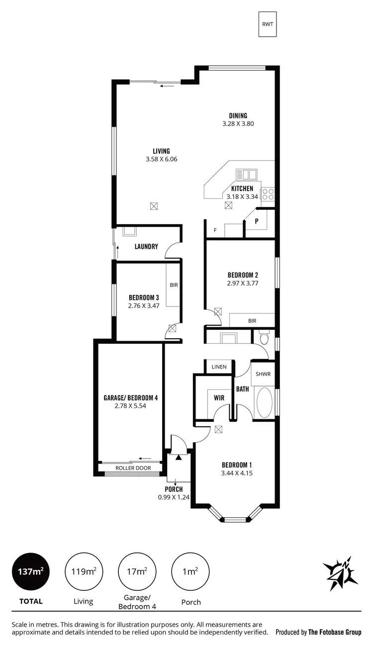 Floorplan of Homely house listing, 18A BENTLEY DRIVE, Holden Hill SA 5088