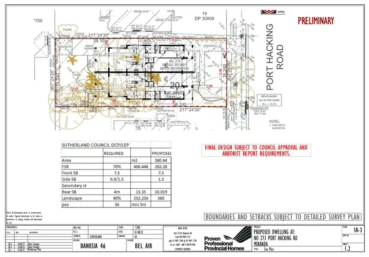 Floorplan of Homely house listing, 273 PORT HACKING ROAD, Miranda NSW 2228