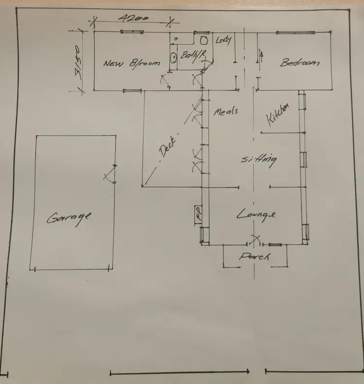 Floorplan of Homely house listing, 86 MAIN ROAD, Lancefield VIC 3435