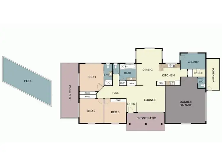 Floorplan of Homely house listing, 21 Canterbury Chase, Goonellabah NSW 2480