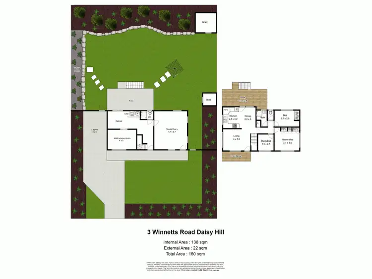Floorplan of Homely house listing, 3 Winnetts Road, Daisy Hill QLD 4127