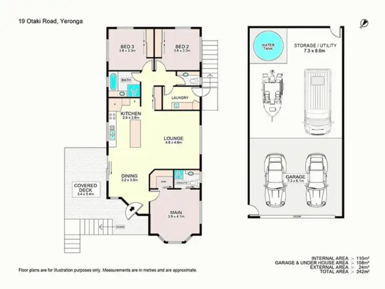 Floorplan of Homely house listing, 19 Otaki Road, Yeronga QLD 4104