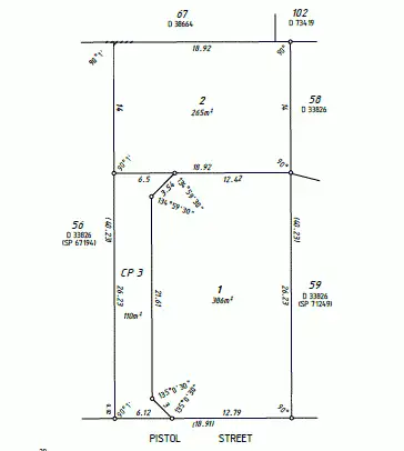 Floorplan of Homely land listing, 18A Pistol Street, Spearwood WA 6163