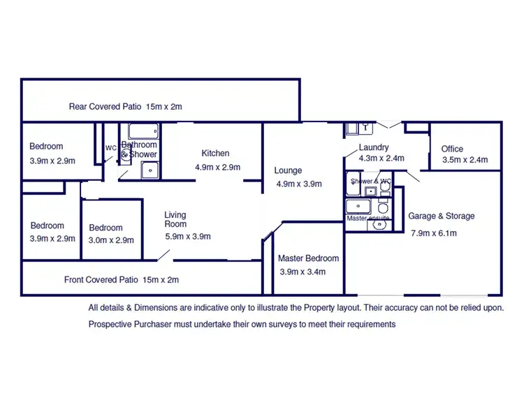 Floorplan of Homely house listing, 20 Paton Terrace, Slade Point QLD 4740