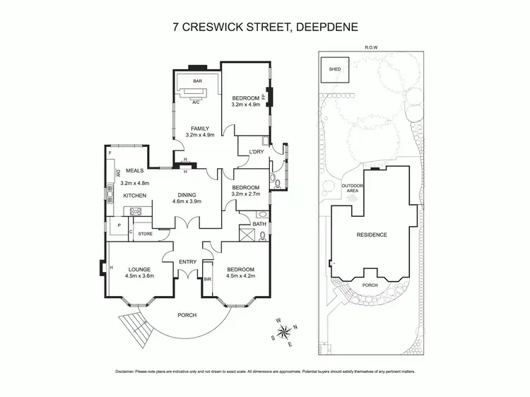 Floorplan of Homely house listing, 7 Creswick Street, Deepdene VIC 3103