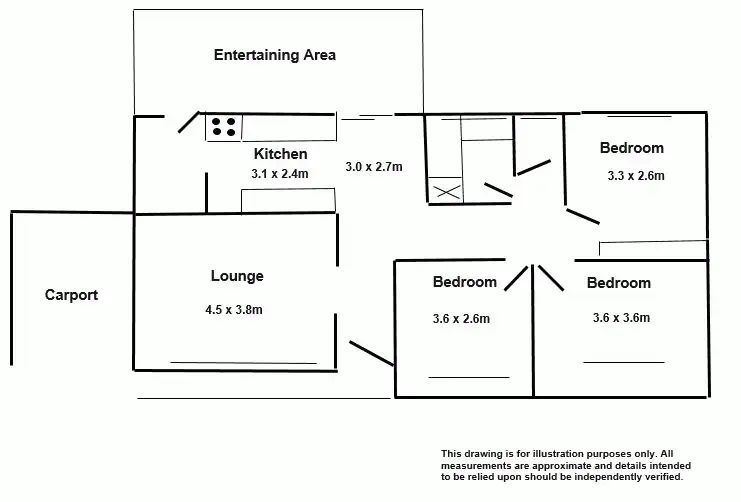 Floorplan of Homely house listing, 22 Clipper Court, Seaford SA 5169