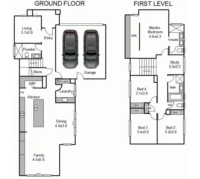 Floorplan of Homely house listing, 2 Wurrook Circuit, North Geelong VIC 3215