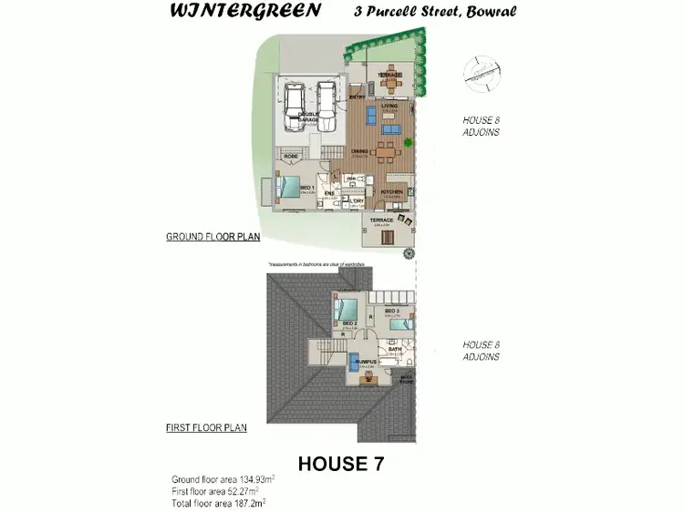Floorplan of Homely townhouse listing, 7/3 Purcell street, Bowral NSW 2576