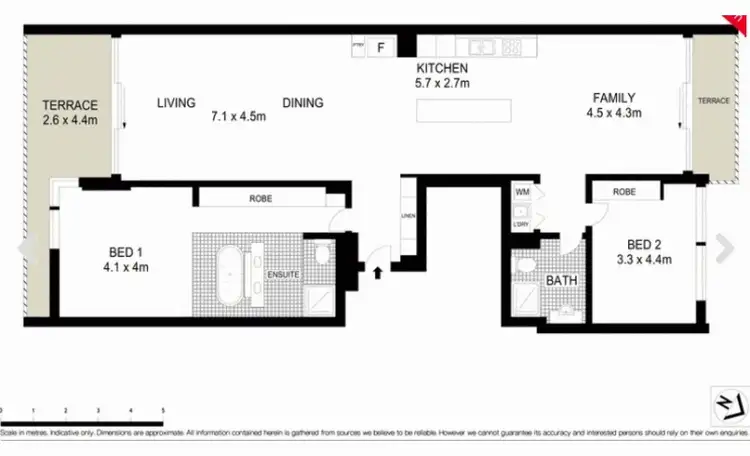 Floorplan of Homely apartment listing, 29204 Ephraim Island Parade, Paradise Point QLD 4216