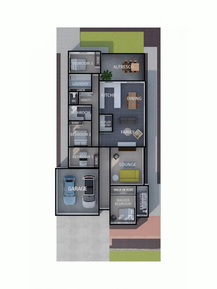 Floorplan of Homely house listing, 56 Clancy McKenna Crescent, Bonner ACT 2914