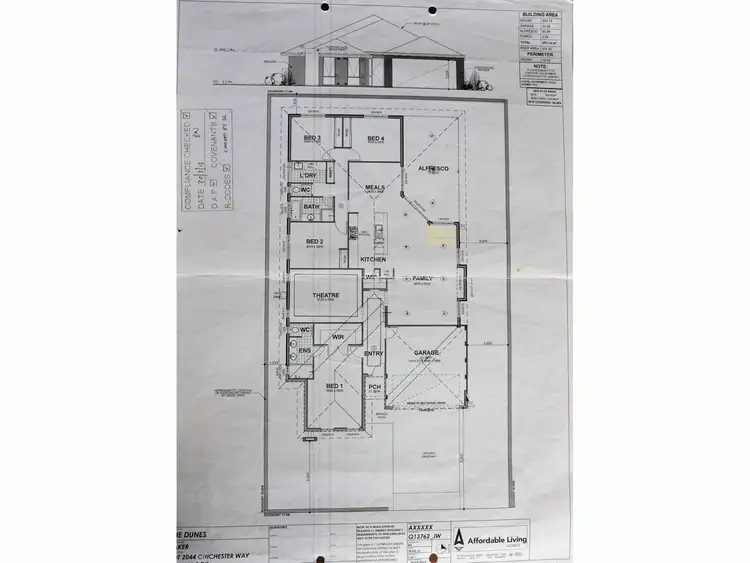 Floorplan of Homely house listing, 14 Chichester Way, Jane Brook WA 6056