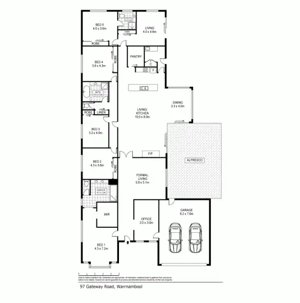 Floorplan of Homely house listing, Address available on request