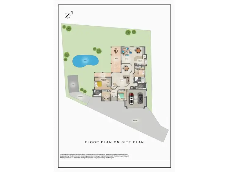 Floorplan of Homely house listing, Address available on request