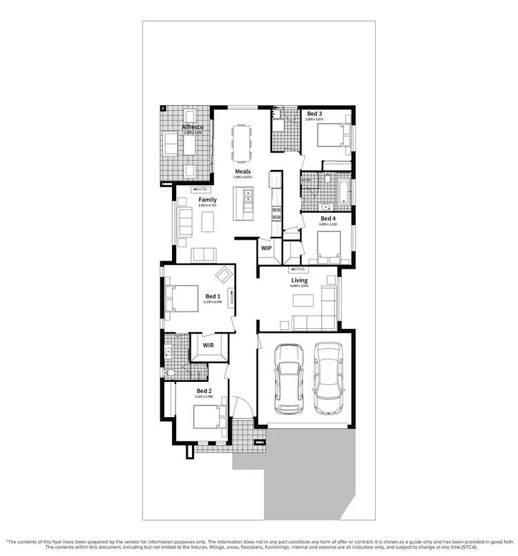 Floorplan of Homely house listing, Lot 302 Mistletoe Street, Woongarrah NSW 2259