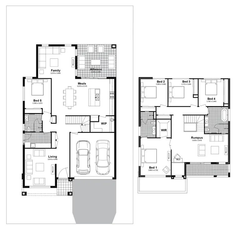 Floorplan of Homely house listing, Lot 208 Nivison Street, Box Hill NSW 2765