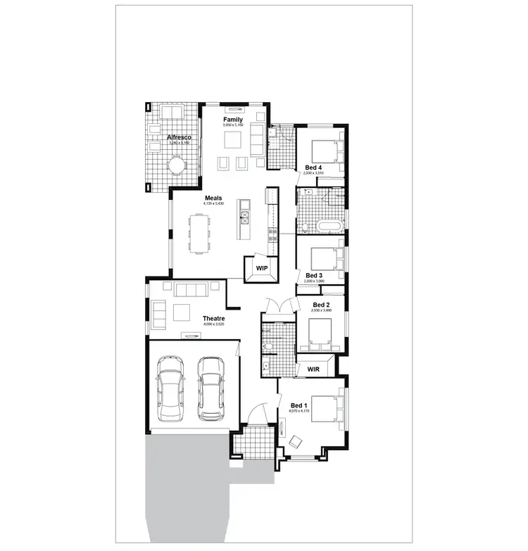 Floorplan of Homely house listing, 36 Greystones Drive, Chisholm NSW 2322