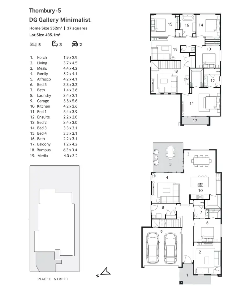 Floorplan of Homely house listing, Lot 903 Piaffe Street, Box Hill NSW 2765