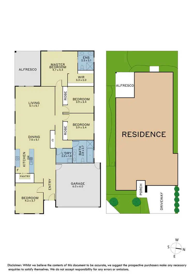 Floorplan of Homely house listing, 91 Middleton Drive, Point Cook VIC 3030