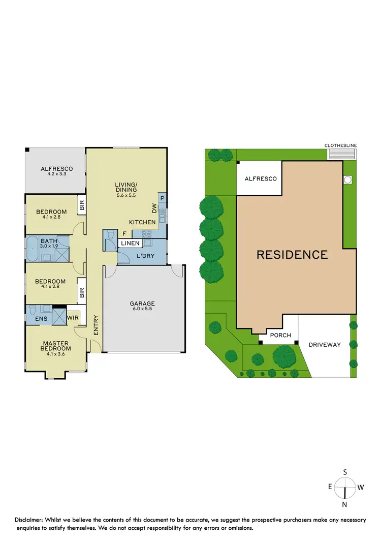 Floorplan of Homely house listing, 9 Stonecrop Way, Wyndham Vale VIC 3024