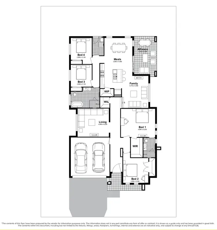 Floorplan of Homely house listing, Lot 503 Bullen Drive, Silverdale NSW 2752
